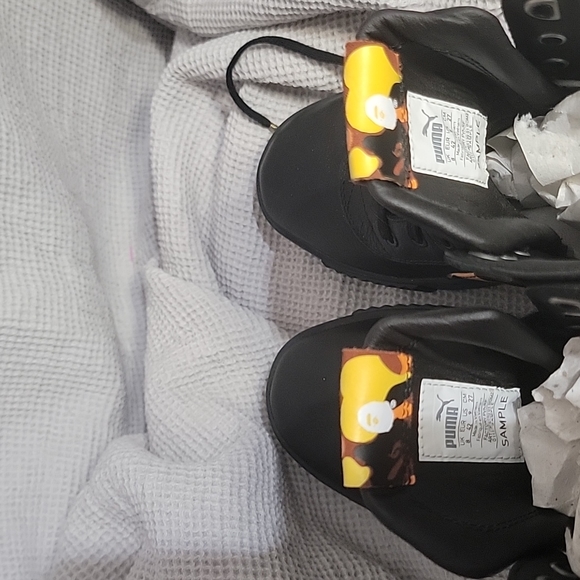 Puma × A Bathing Ape leather Hi-tops ULTRA RARE  factory samples M sz9 main image 7